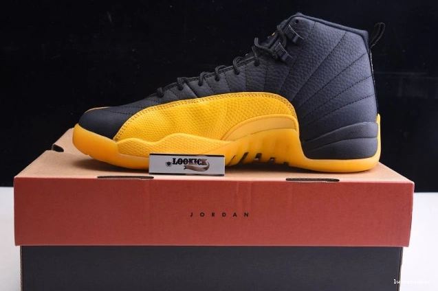 Reps LUCY Retro University Gold 130690-070 Air 12 Jordan Black 0822